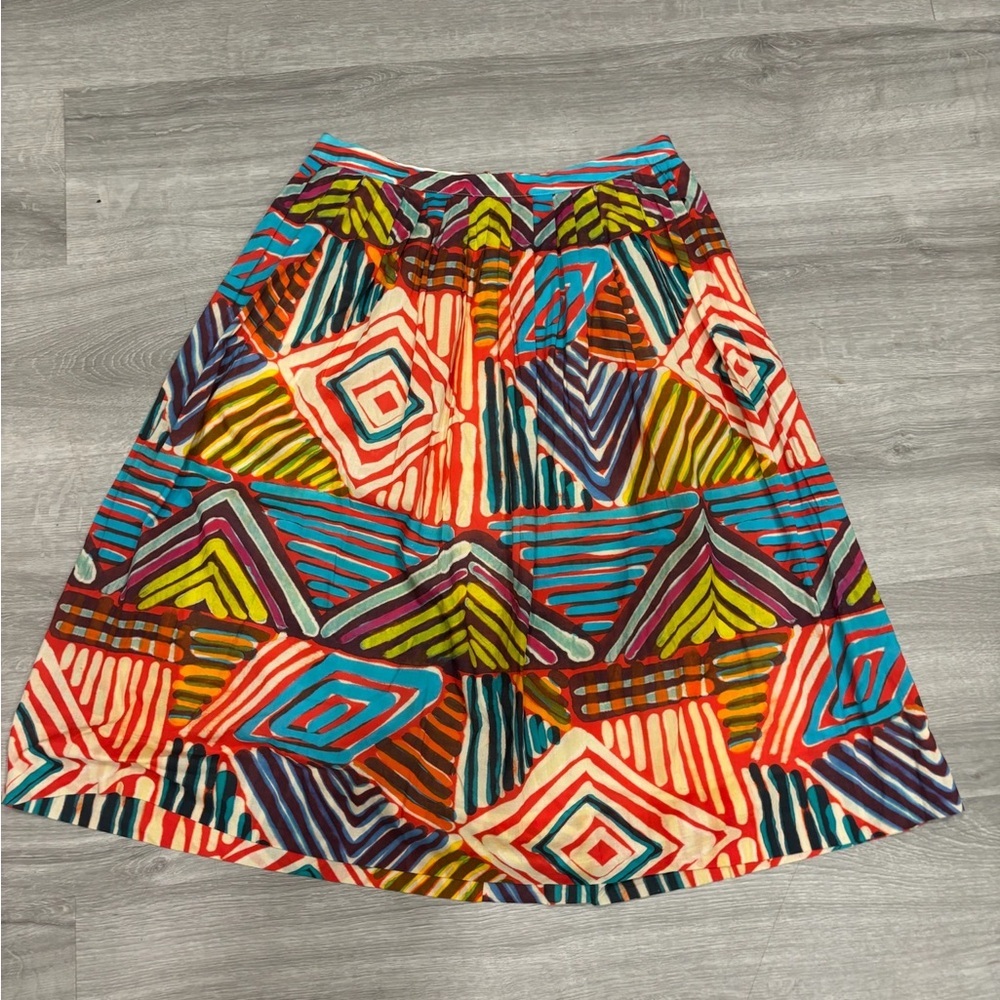 J. Crew Multicolor Skirt Size 8